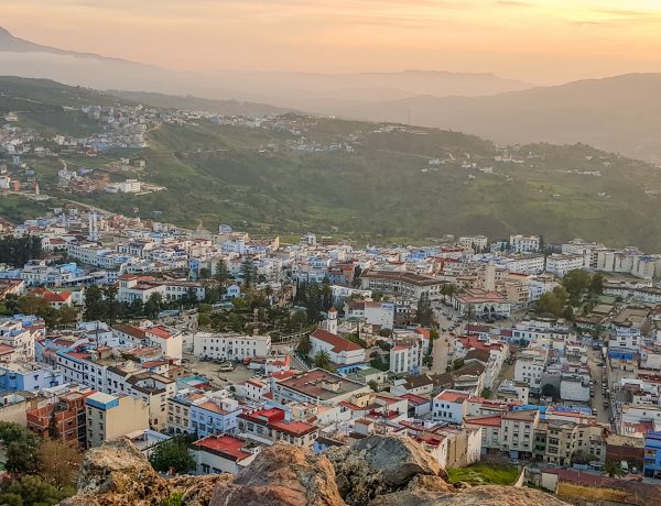 Sonnenuntergang über Chefchaouen