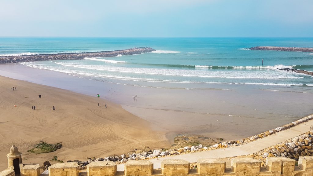 Der Strand von Rabat