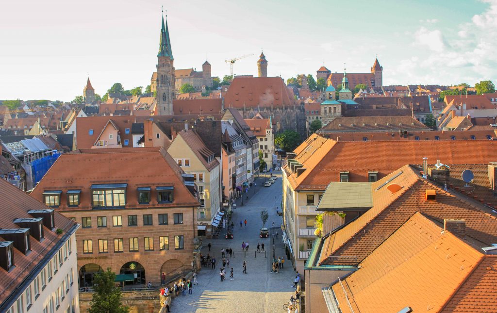 Ausblick vom Adler Parkhaus