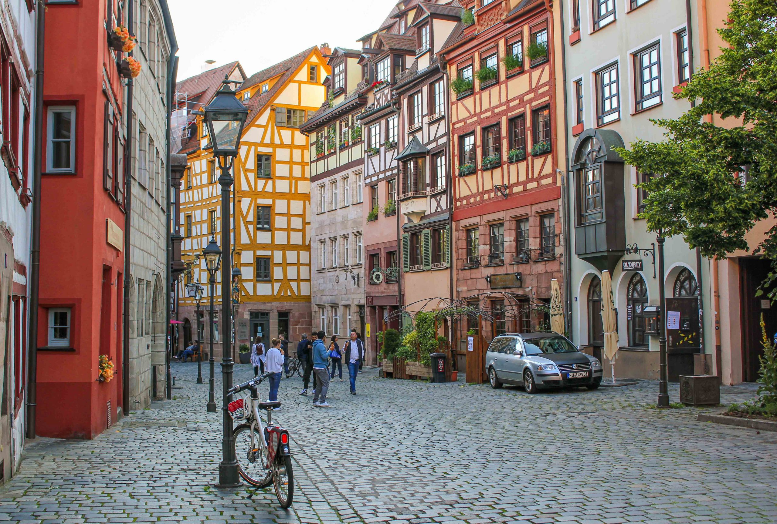 Die Altstadt von Nürnberg