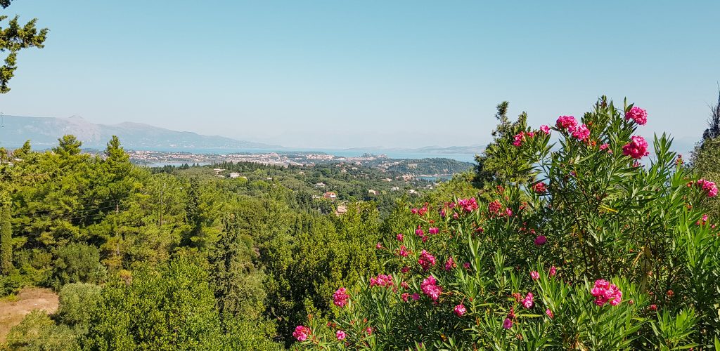 Blick vom Achilleion