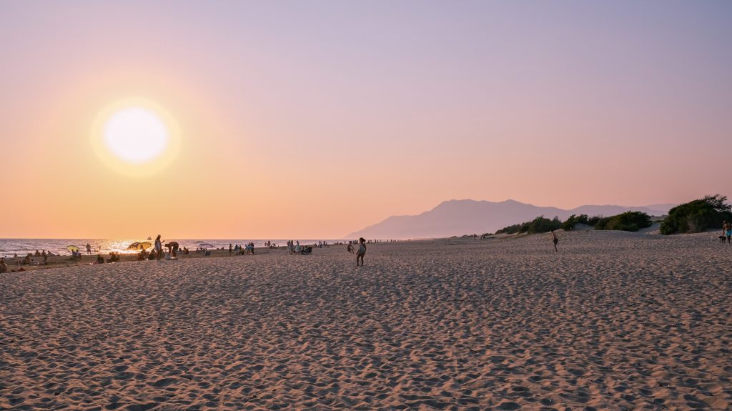 Die Dünen vom Strand von Patara