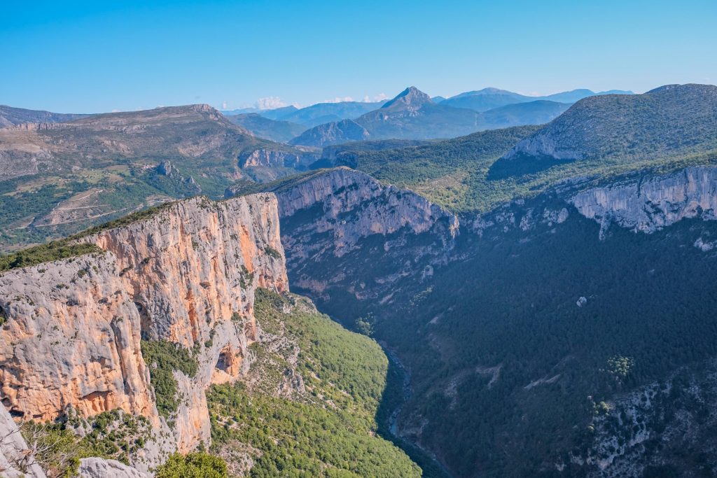 La route des crêtes Verdonschlucht