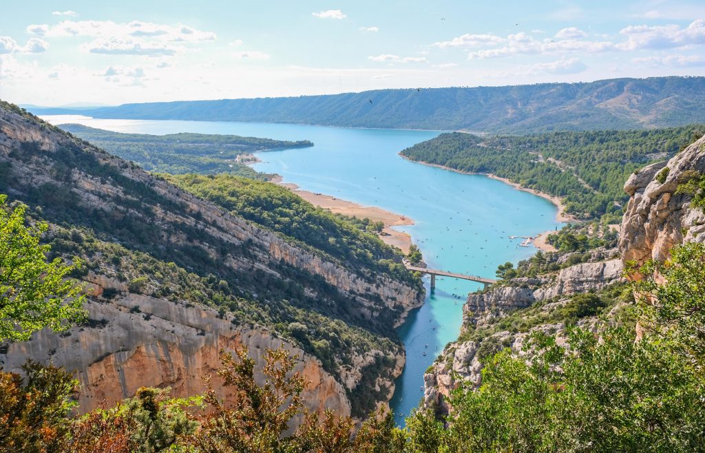 Blick über den Lac de Sainte-Croix