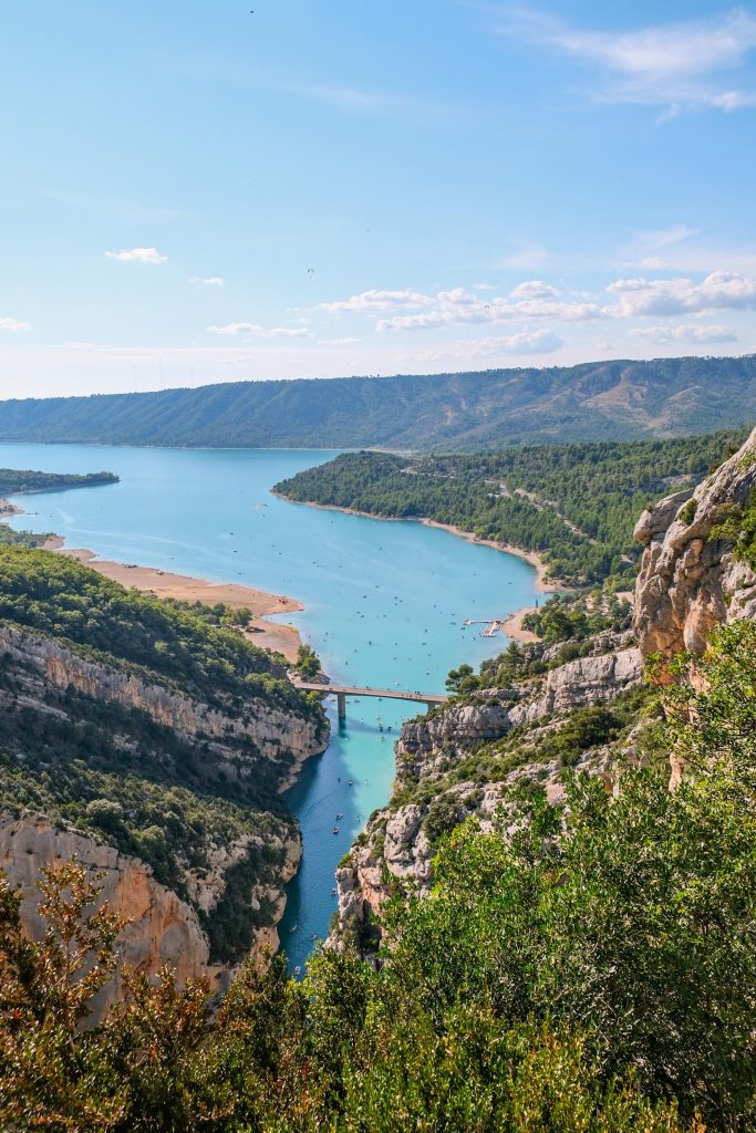 Bester Aussichtpunkt für den Lac de Sainte-Croix