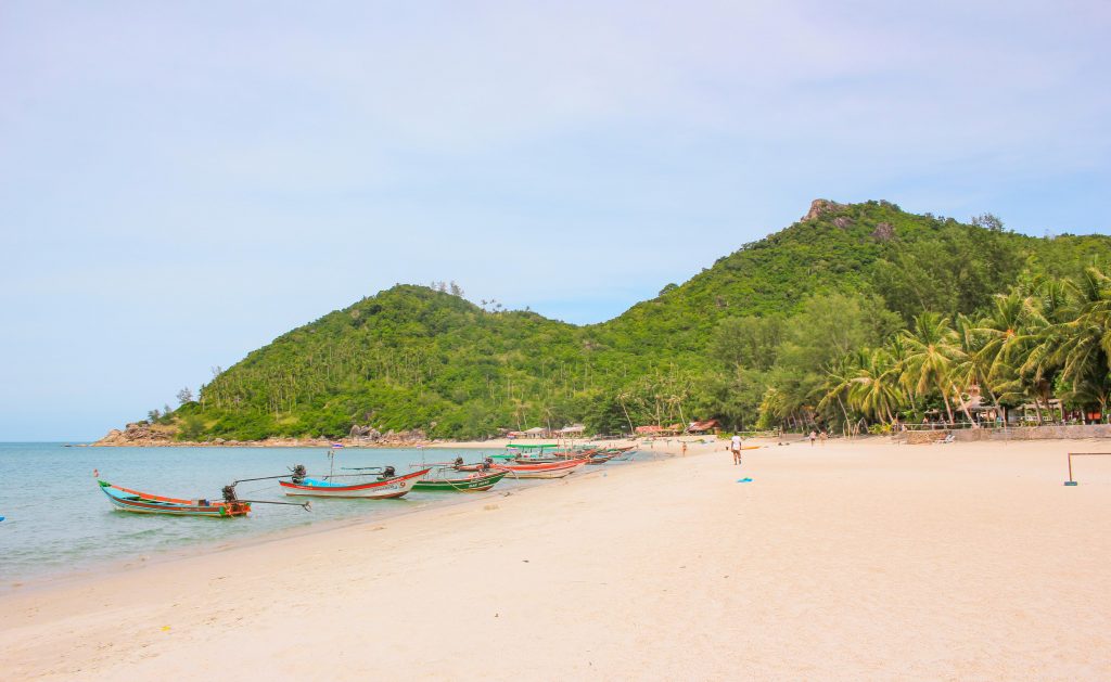 Einsamer Strand in Thailand