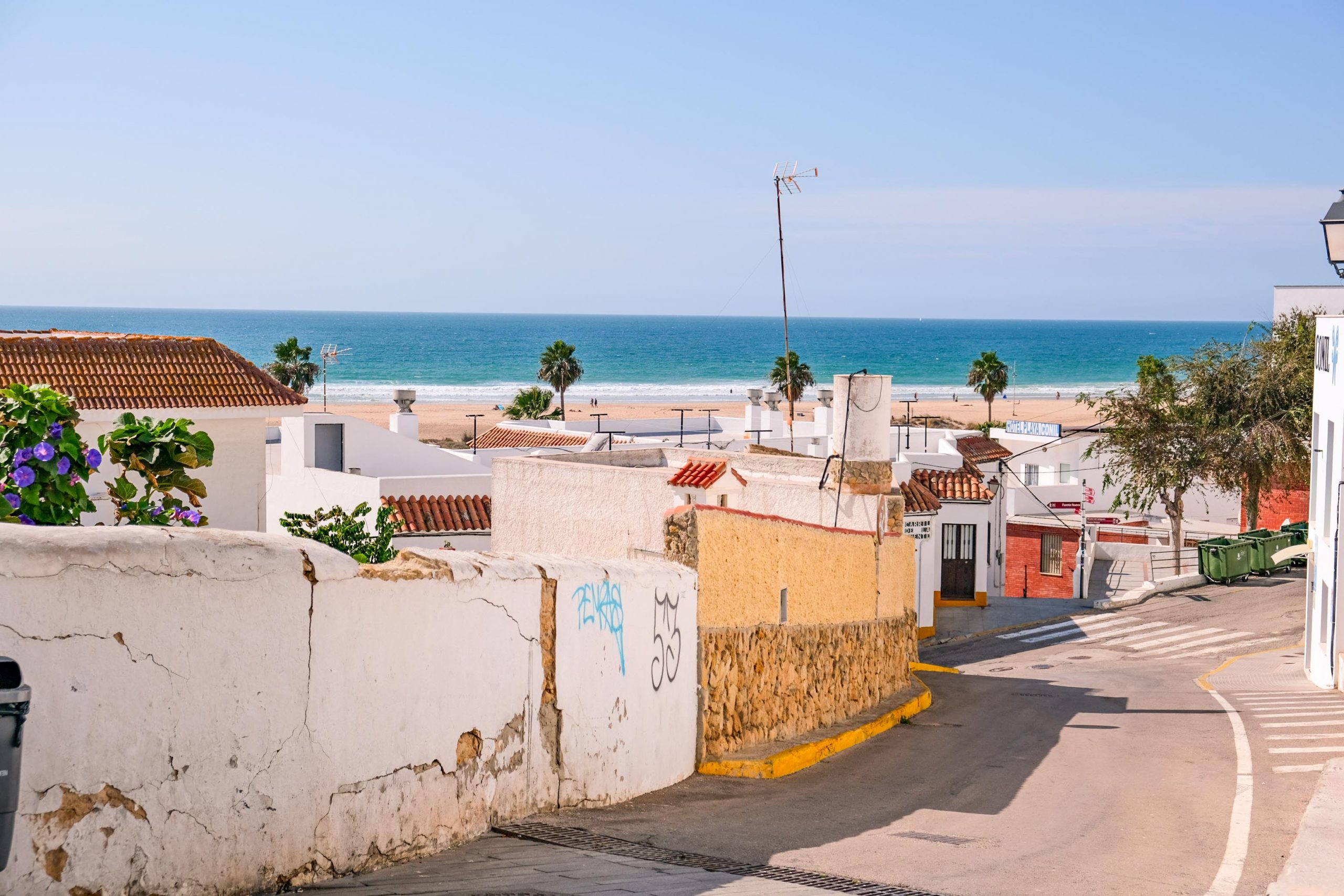 Ausblick aufs Meer in Conil de la Frontera