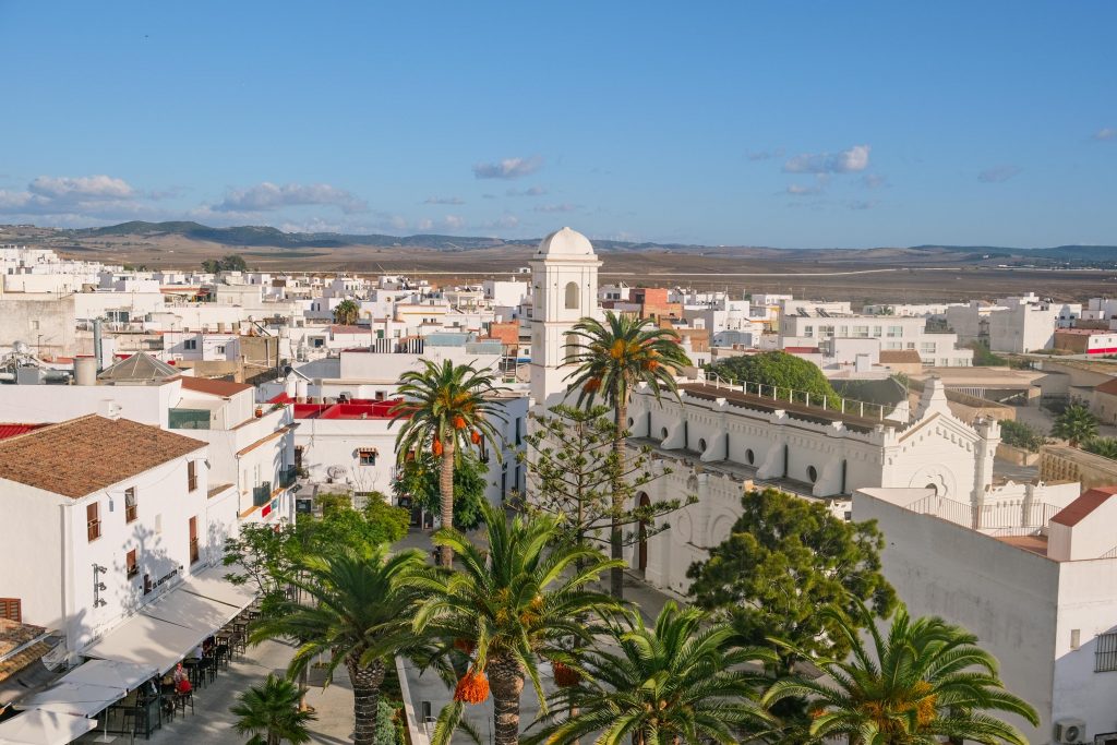 Die weiße Stadt in Andalusien