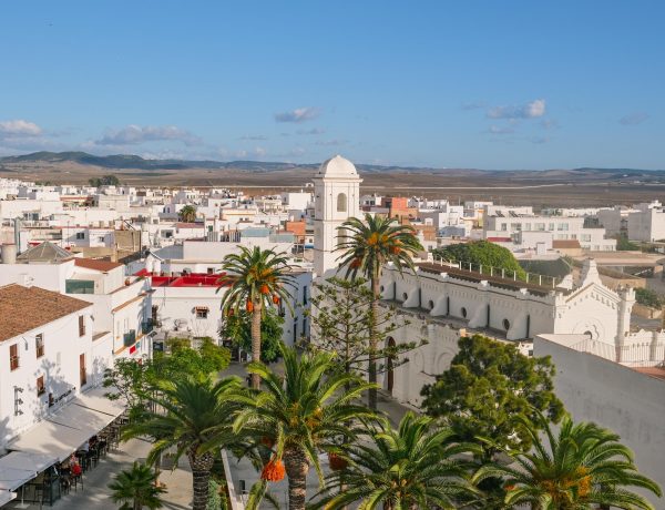 Die weiße Stadt in Andalusien