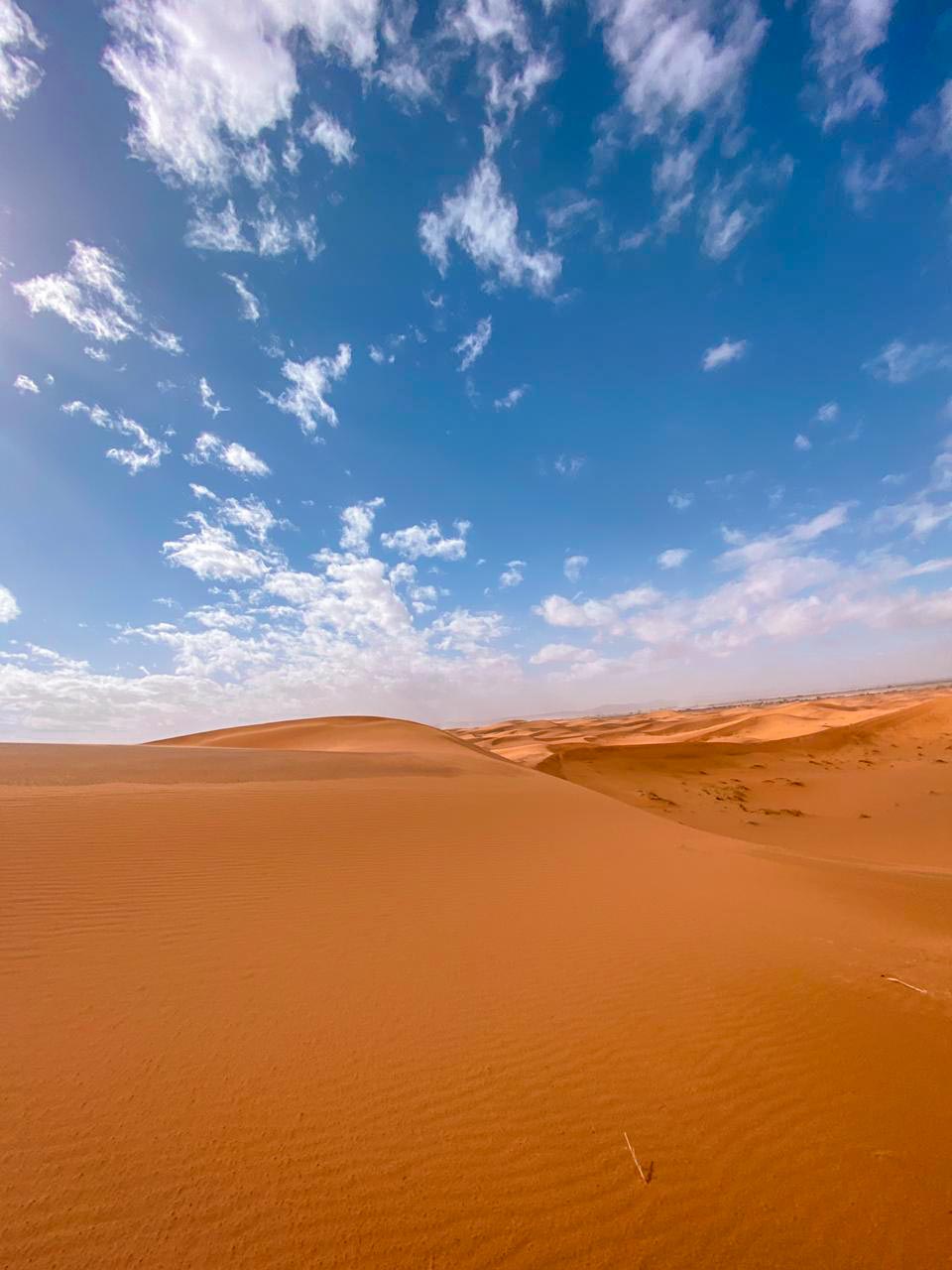 Die Sahara Wüste in Merzouga