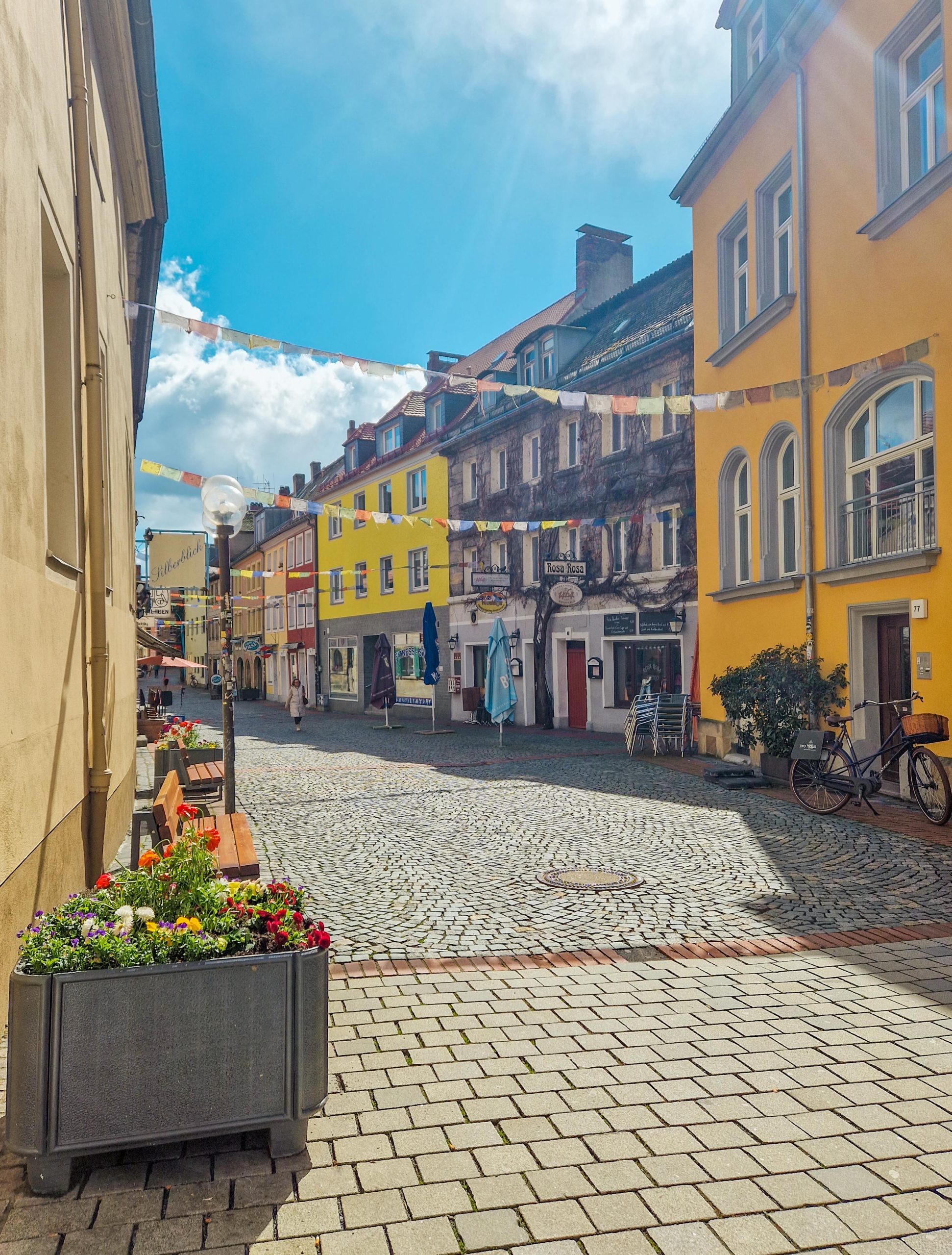 Altstadt von Bayreuth während meines Städtetrips