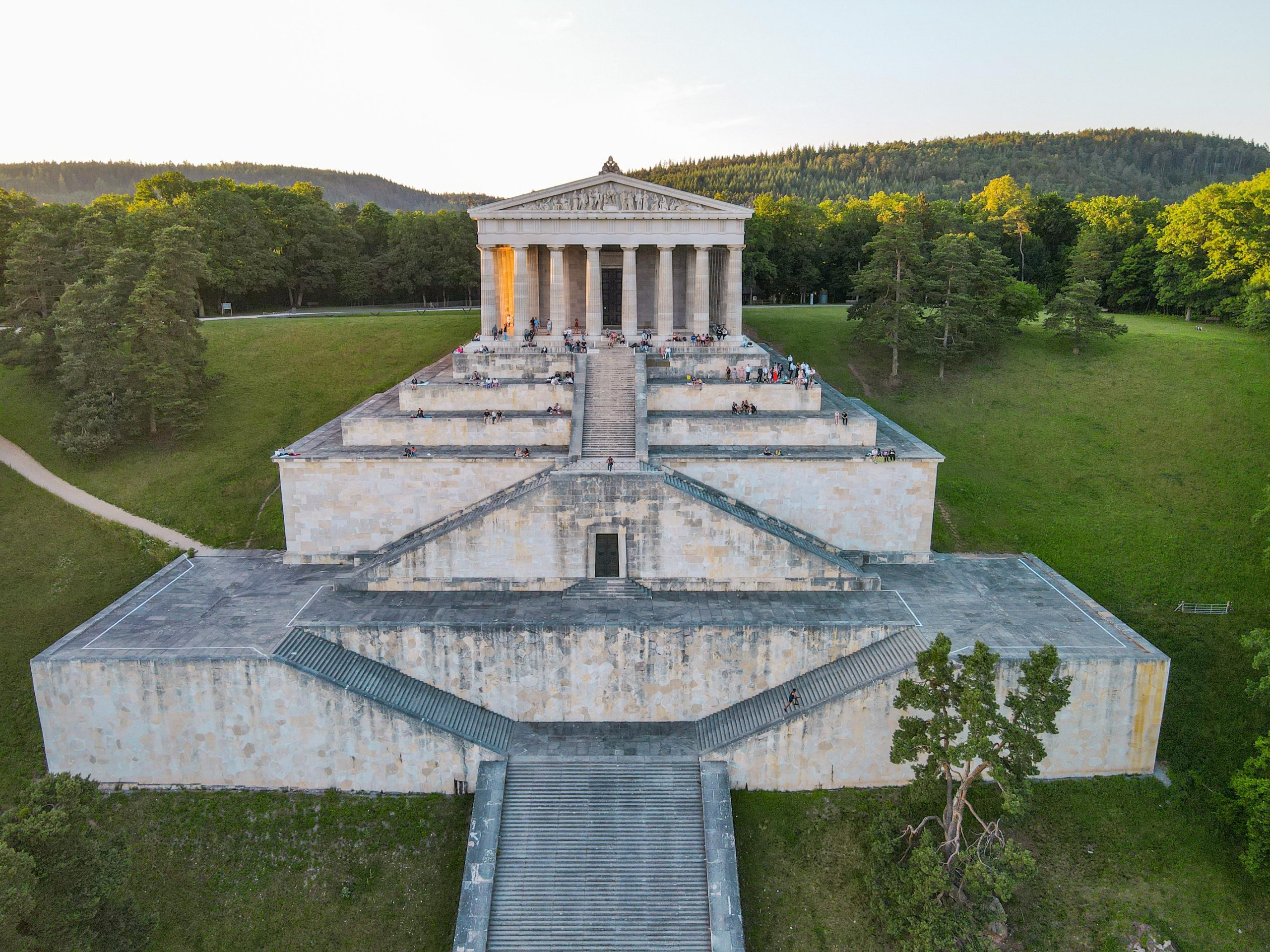 Die Walhalla ist ein tolles Ausflugsziel in der Nähe von Regensburg