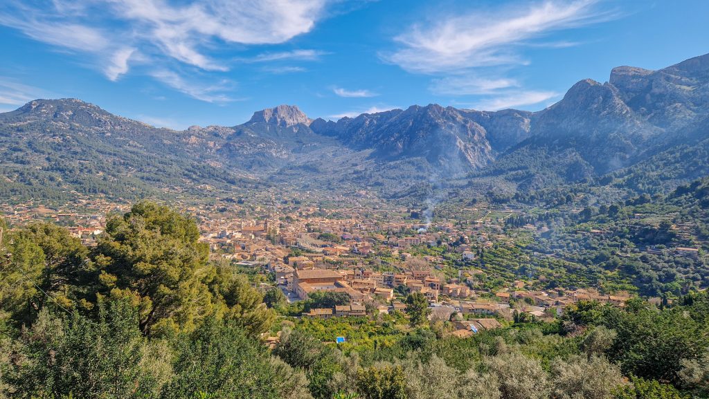 Aussichtspunkt über Soller