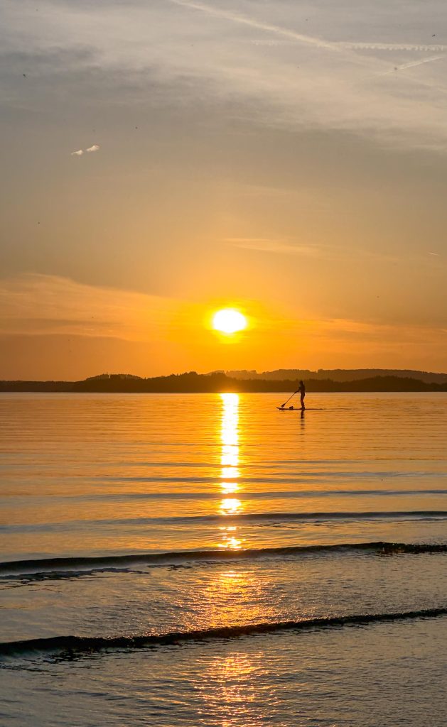 Schönster Sonnenuntergang Chiemsee