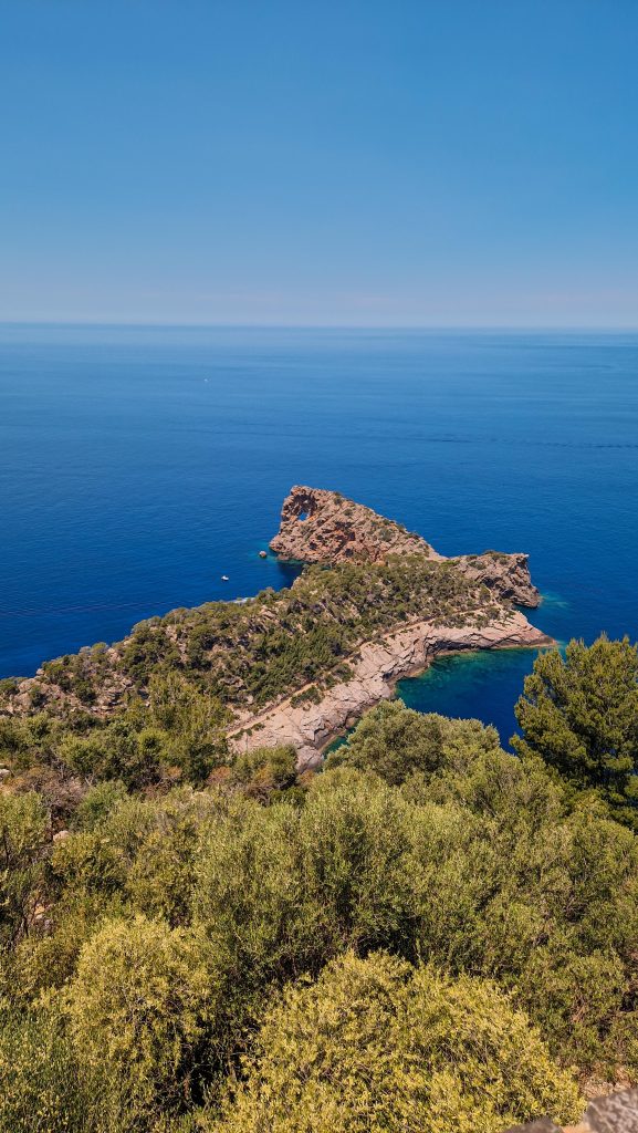 Aussicht auf die Halbinsel Son Marroig