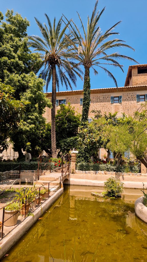 Garten des Herrenhauses Son Marroig