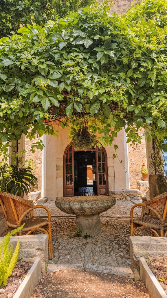 Garten des Herrenhauses Son Marroig