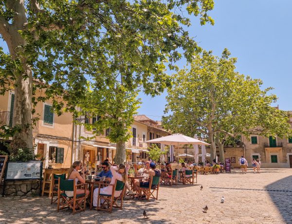 Schöner Platz in Valldemossa