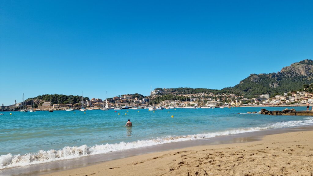 Der Strand von Soller
