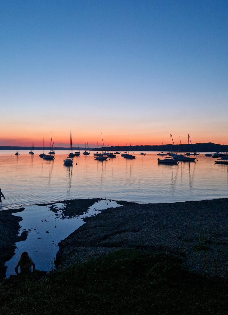 Die schönsten Orte für den Sonnenuntergang Ammersee