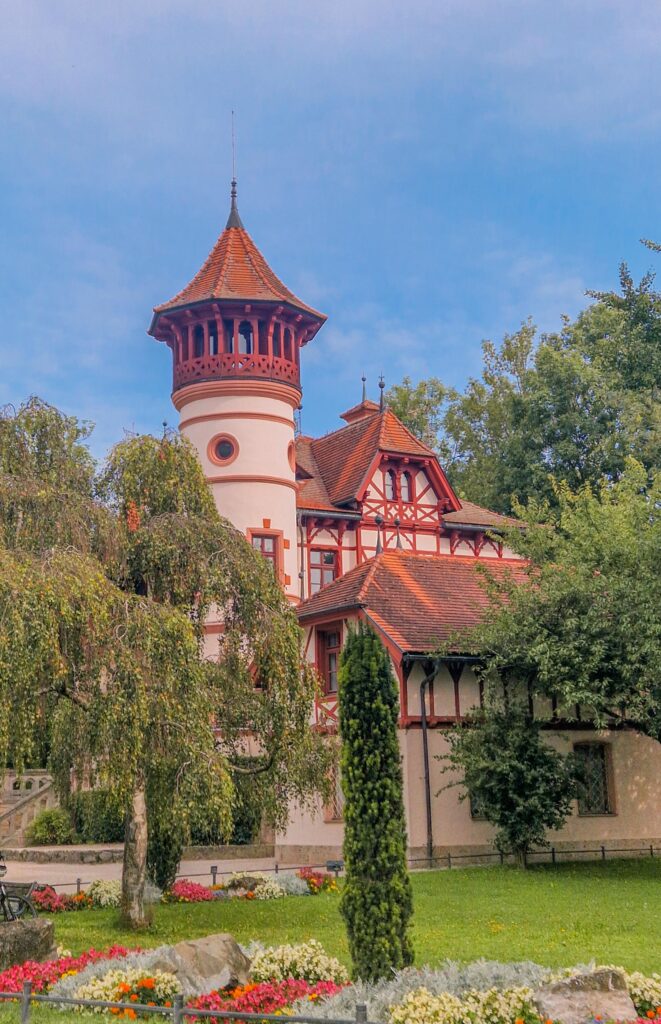 Das Kurparkschlösschen in Hersching