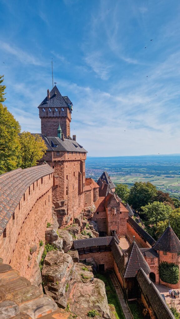 Schönste Schloss in Frankreich Hohkönigsburg