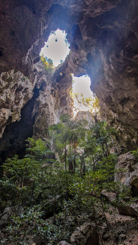 Der Weg zur phraya nakhon cave