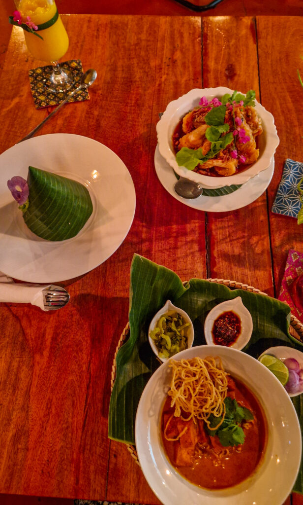 Abendsessen auf Koh Yao Noi Kindee Thai Cuisine