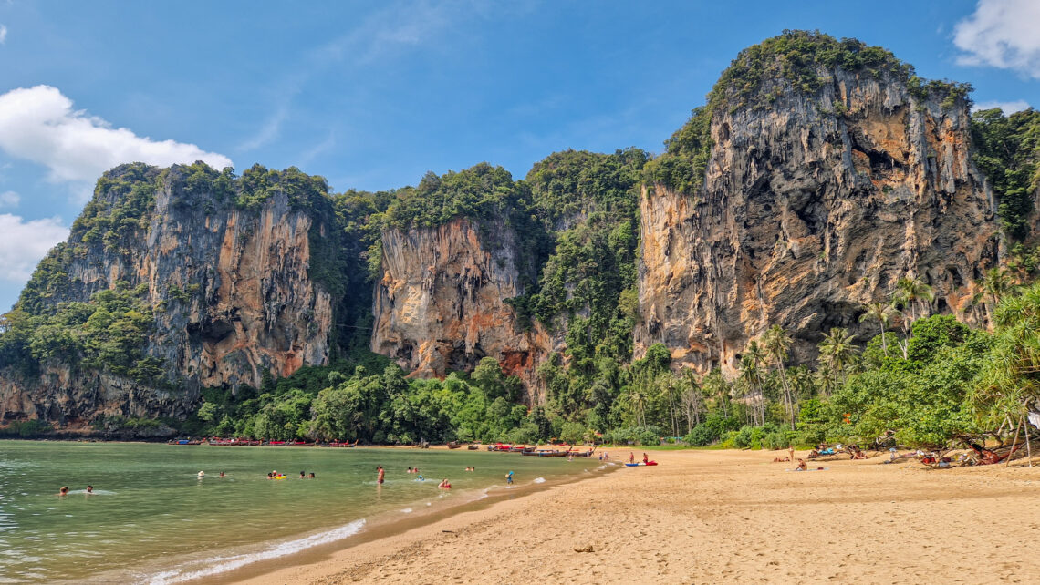 Kletterparadies in Krabi, der Tonsai Strand