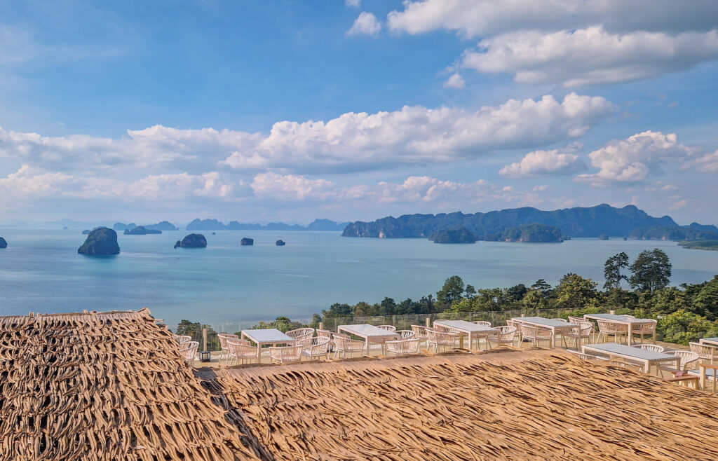 Khaothong Hill Ausblick auf die Landschaft von Krabi