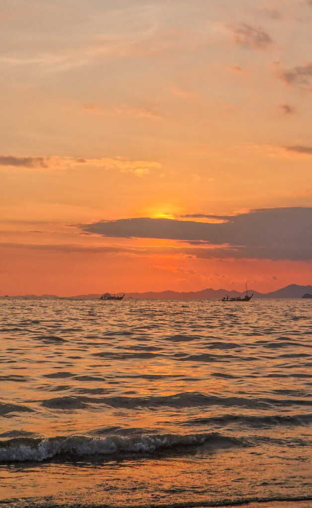 Sonnenuntergang in Krabi