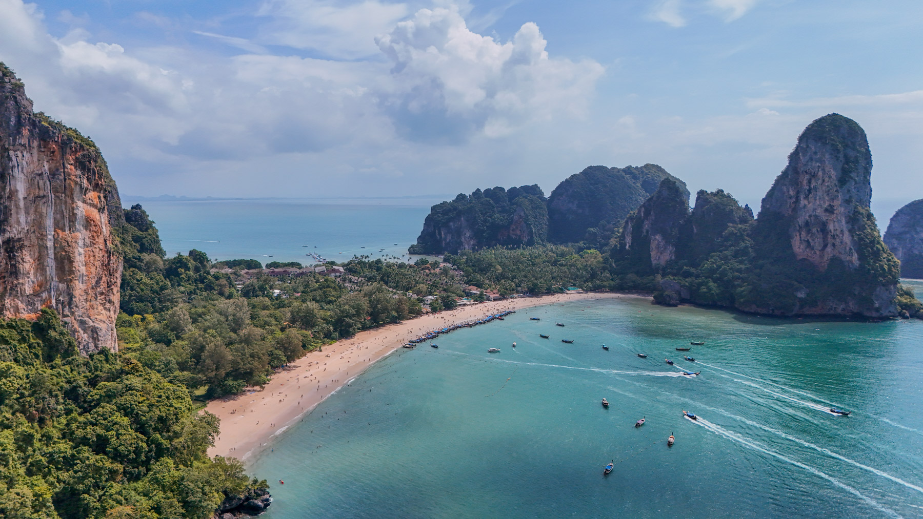 Tagesausflug nach Railay mit dem Boot von Ao Nang